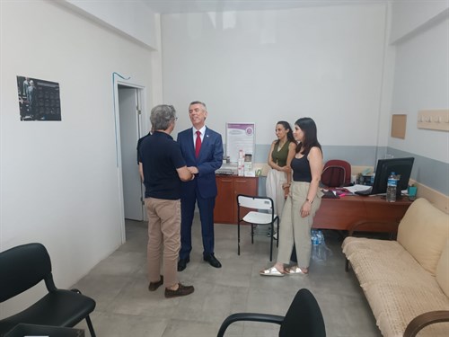 Kaymakamımız Sn Ali Sırmalı, Veda Ziyaretleri Kapsamında Halil Ülgen Aile Ssağlığı Merkezimize Ziyarette Bulundu