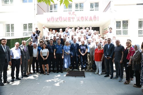 Kaymakamımız Sayın Ali Sırmalı, Mamaklı Hemşehrilerimize Veda Etti