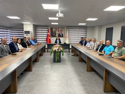 Kaymakamımız Sayın Mehmet Nebi Kaya, Kurum Amirlerimizle Tanışma Toplantısı Gerçekleştirdi